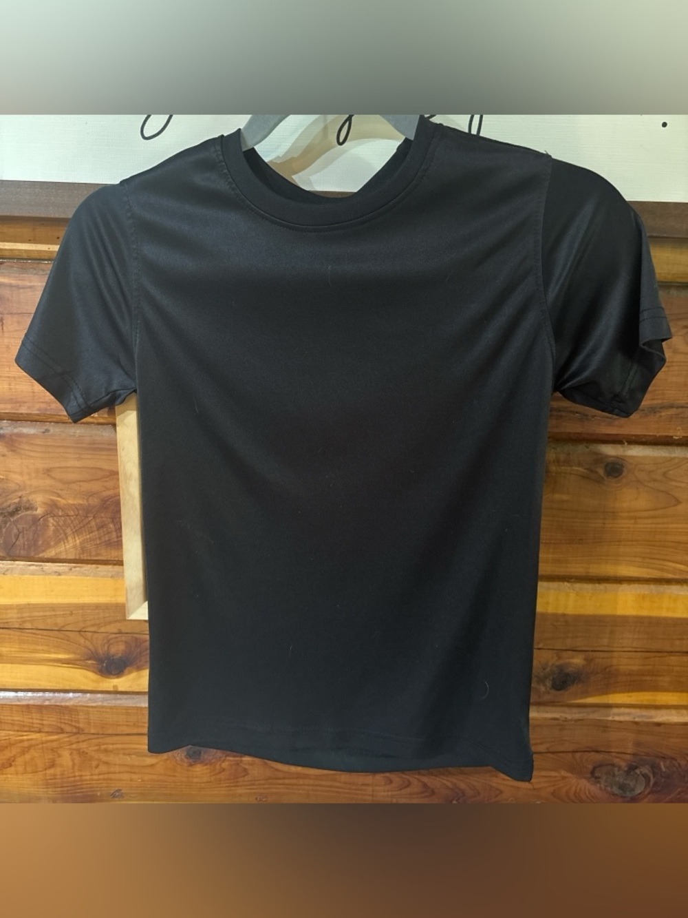 New Balance Black Short Sleeve Performance Tee
